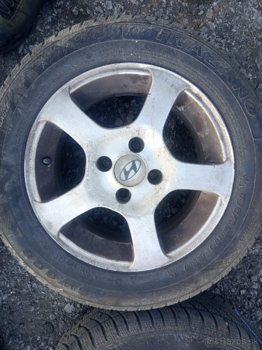 185/65 R14 4x100 Alu disky - 4