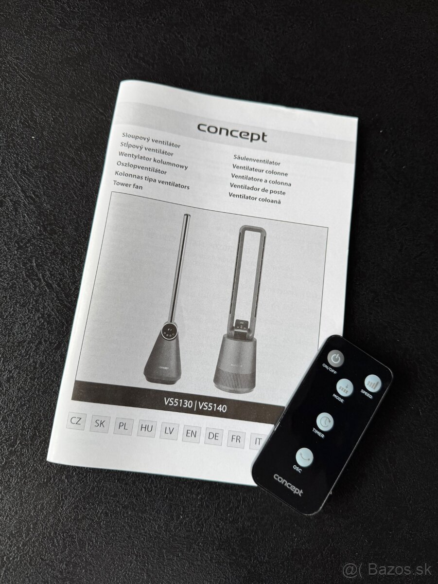 Ventilátor stĺpový CONCEPT VS5130 - 4
