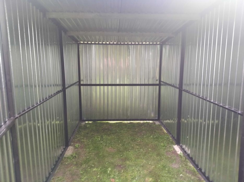 3x5m plechová garáž - 4