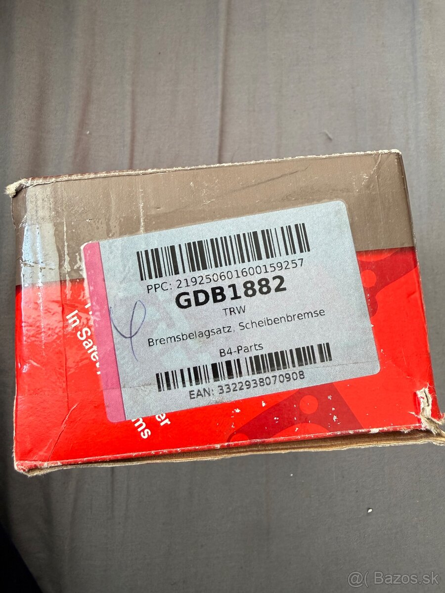 Brzdové obloženie/platničky - 4