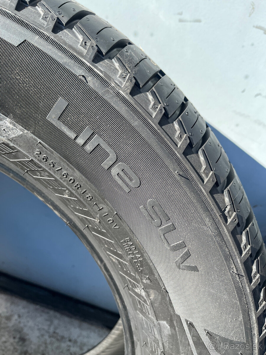 Letne pneu Nokian Line SUV 265/60 R18 110V - 4