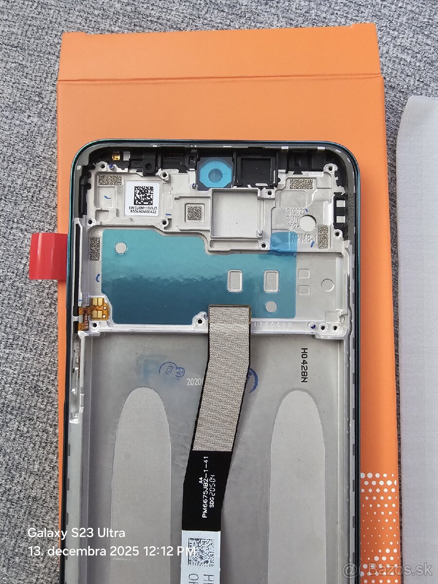 Redmi Note 9 Pro displej +rám - 4