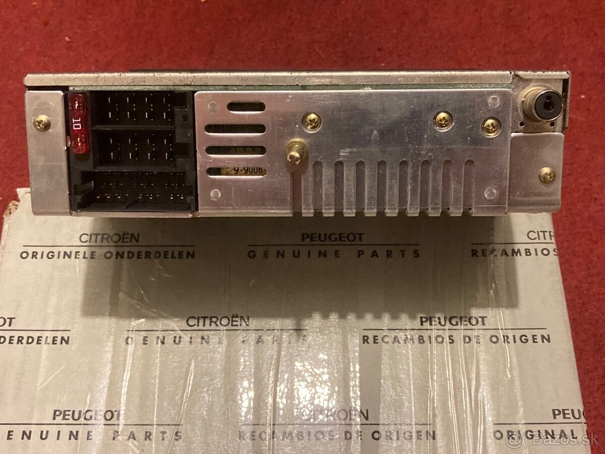 Autorádio s CD prehrávač, Peugeot 206, obj.c. 6564 97 - 4