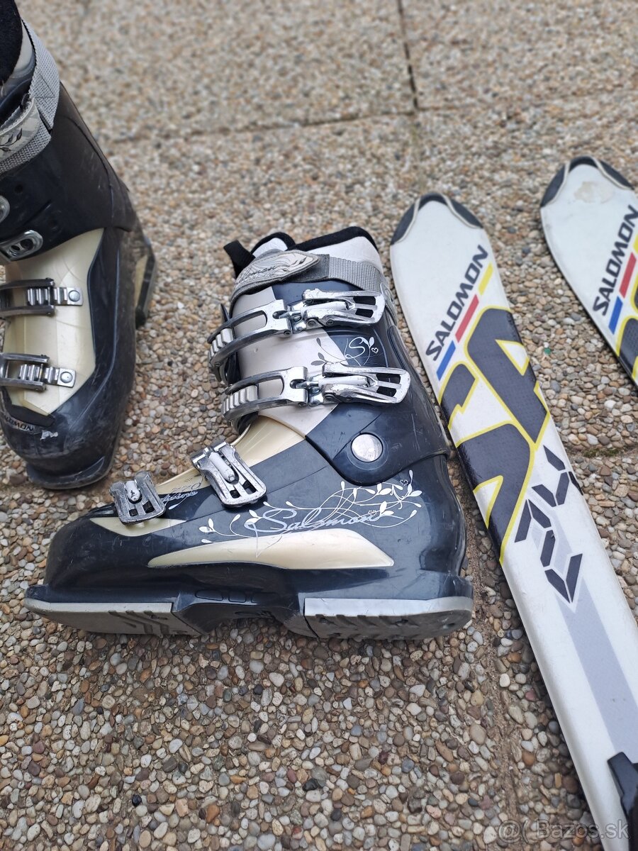 Lyže 125 salomon - 4