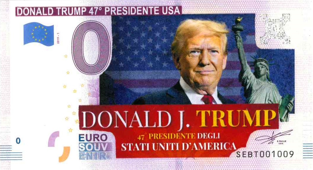 0 € suvenírové bankovky - 4