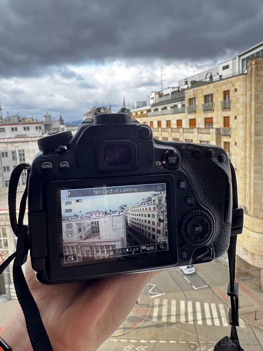 Canon EOS 80D – telo, plne funkčné, dobrý stav - 4