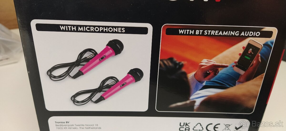 Karaoke reproduktor / Party box / Bluetooth reproduktor - 4