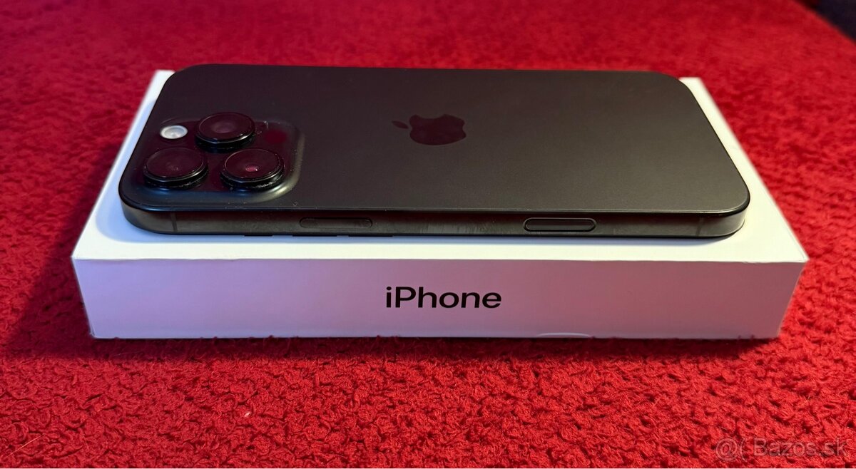 iPhone 16 Pro Max, Čierny Titán - 4