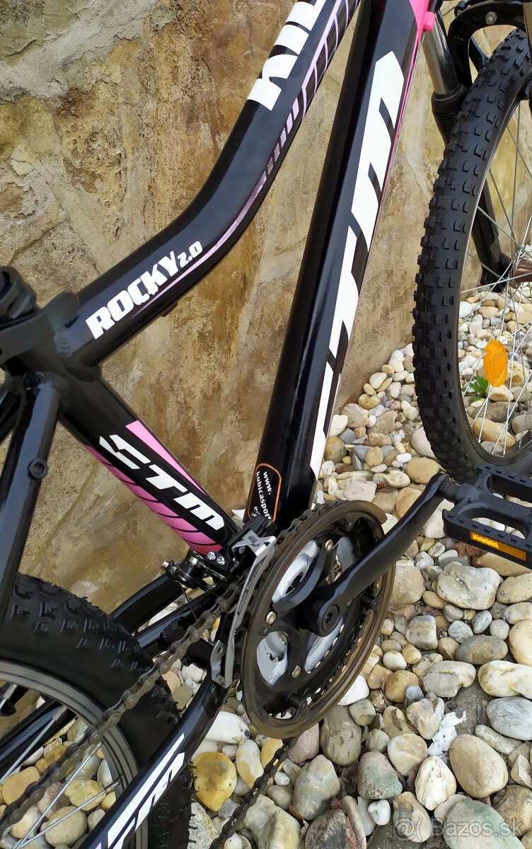 Horský bicykel 24" detský - 4