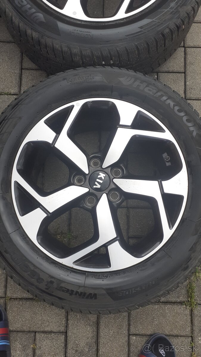 Zimné pneumatiky + elektróny 5x114,3 r17. - 4