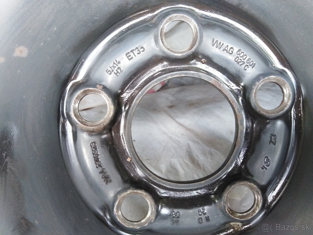 Letné pneumatiky 6,5mm s diskami (3ks)175/70R14 84T +skrutky - 4