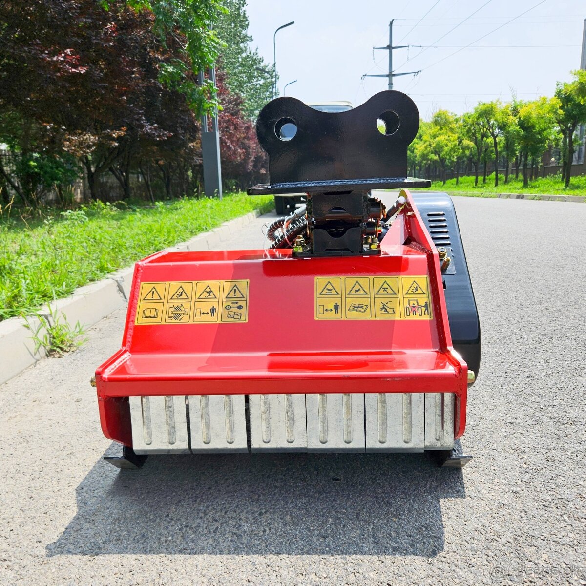 Kosačka mulčovač na minibager - 4