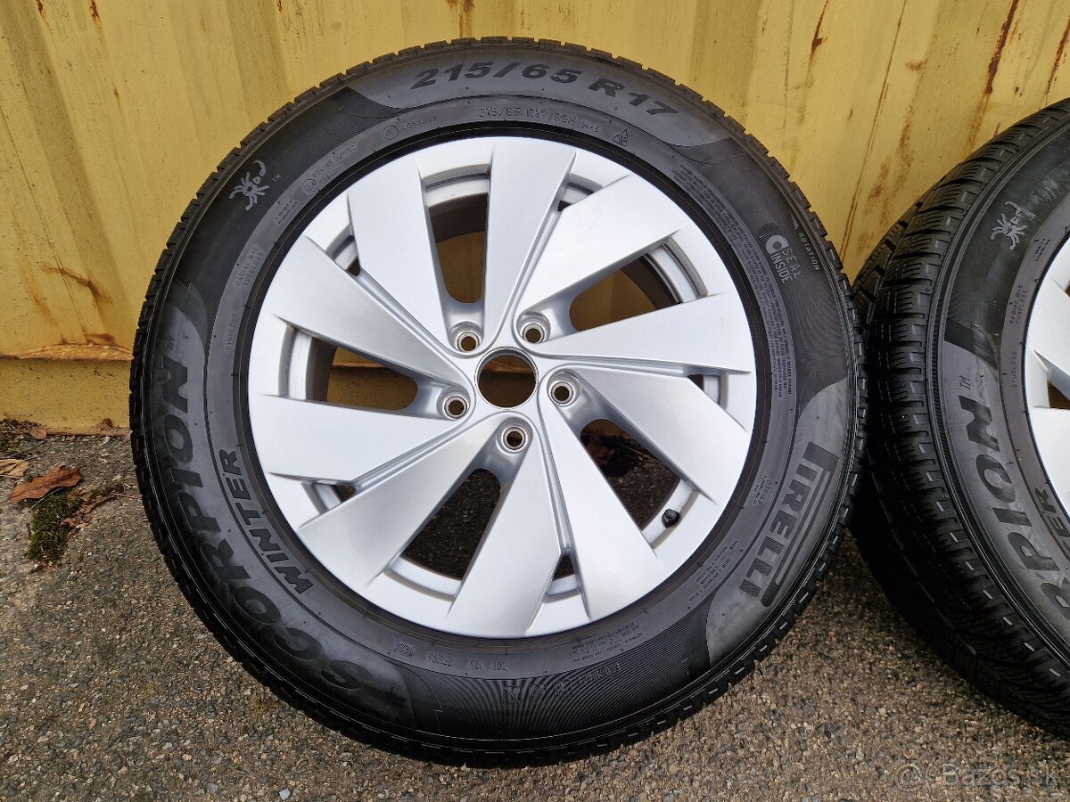 5x112 r17 kolesa disky tiguan volkswagen 215 65 17 alu vw - 4