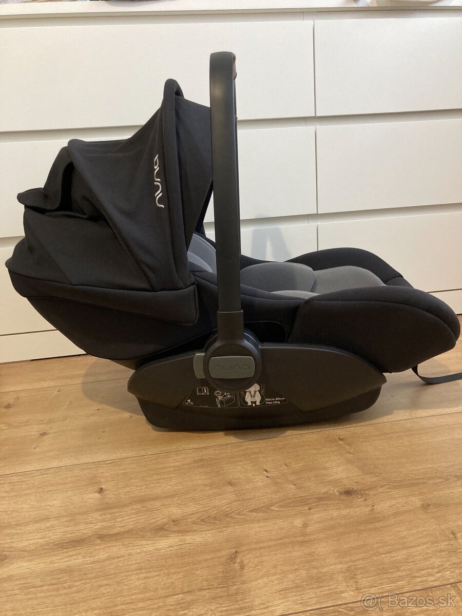 Vajíčko Nuna Arra Next Caviar + základňa isofix - 4