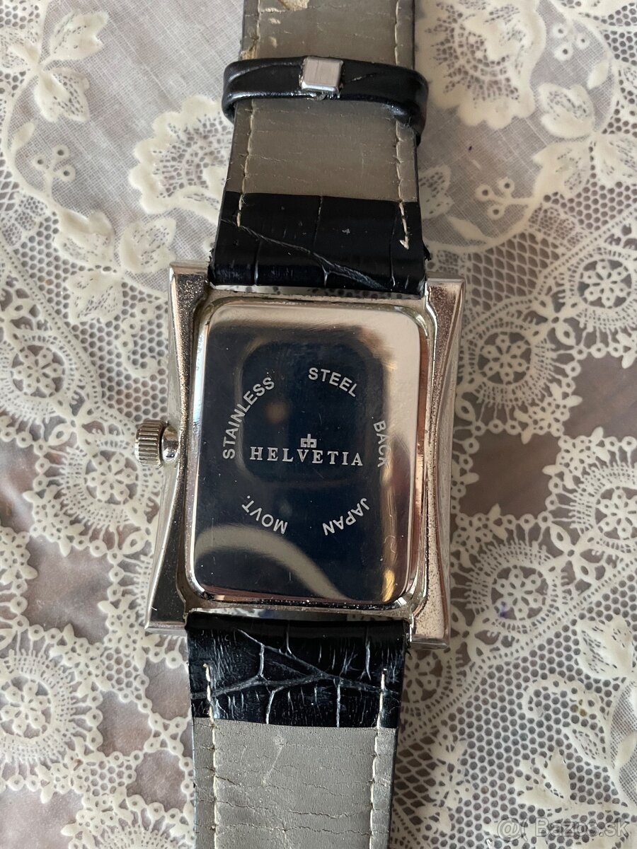 pánske náramkové hodinky hodinky quartz helvetia - 4