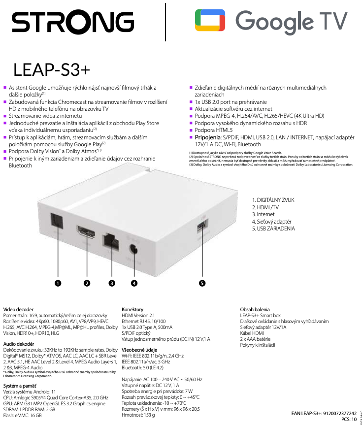 Strong LEAP-S3+ - 4