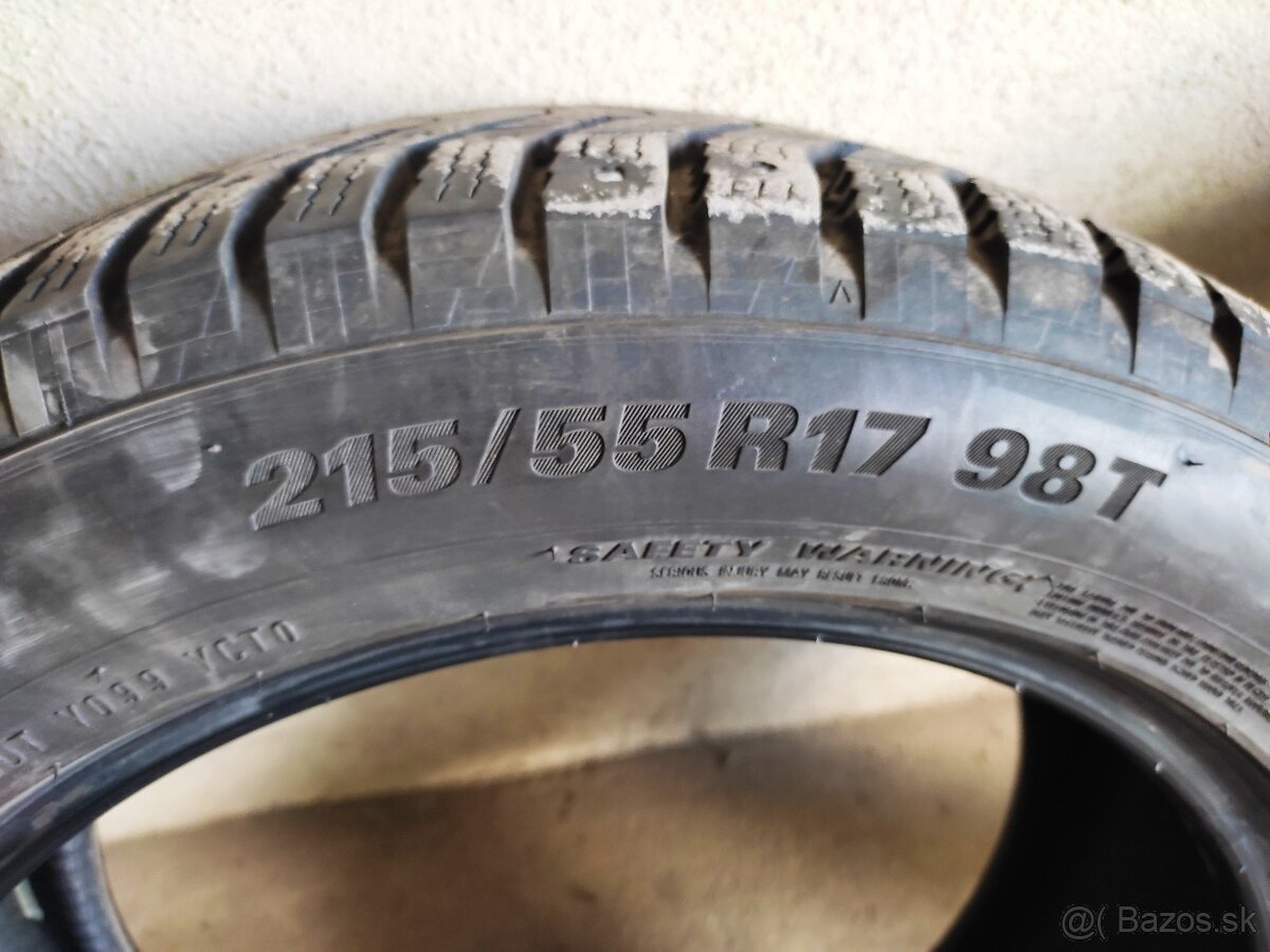 Zimné pneu 215/55 R17 - 4