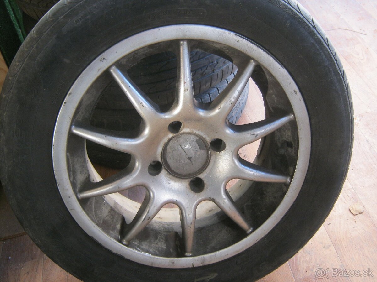 elektrony 4x100/R14 s pneu - 4