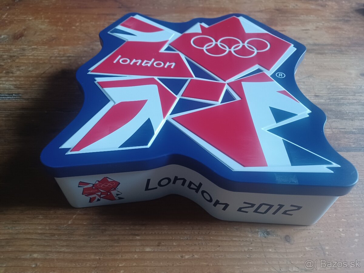 plechovka od keksov LOH 2012 London - 4
