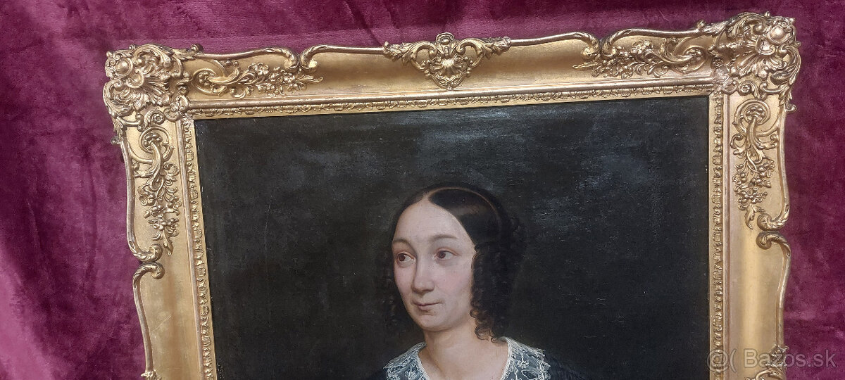 PORTRÉT DÁMY 1846 - 4