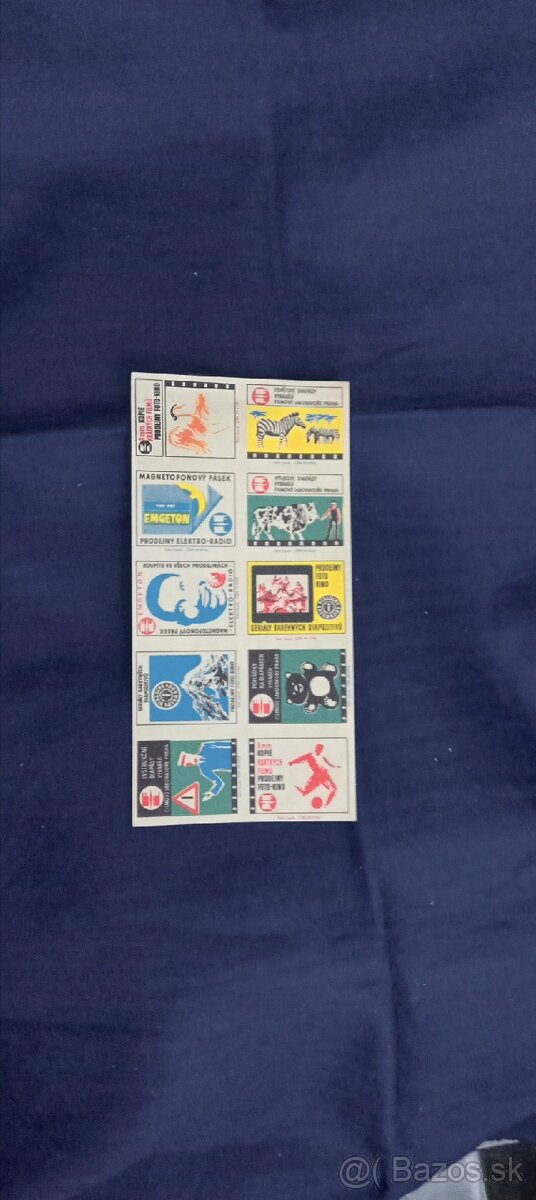 Predám zápalkové nálepky - 4