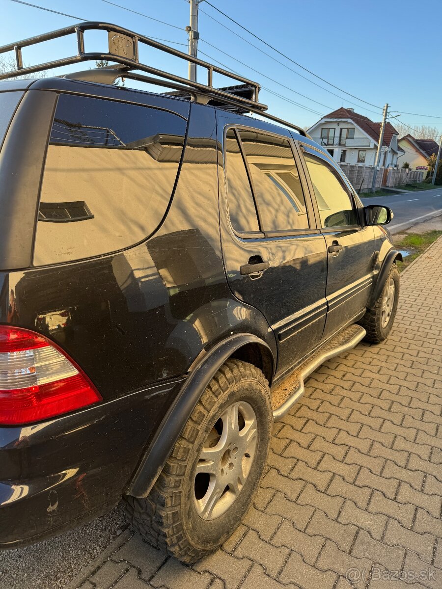 ML 163 2,7 cdi úprava offroad
