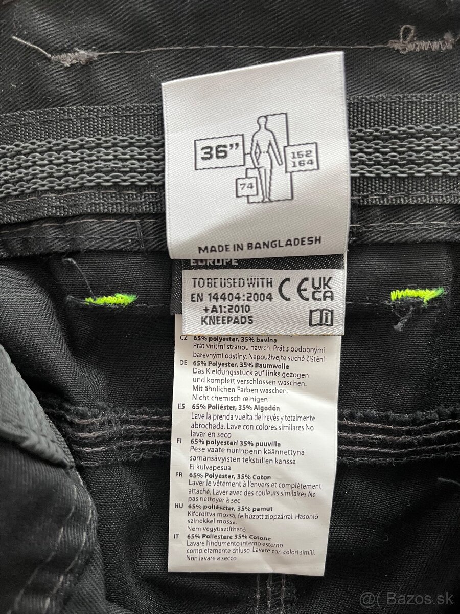Nové pracovné nohavice monterky portwest č.52 - 4