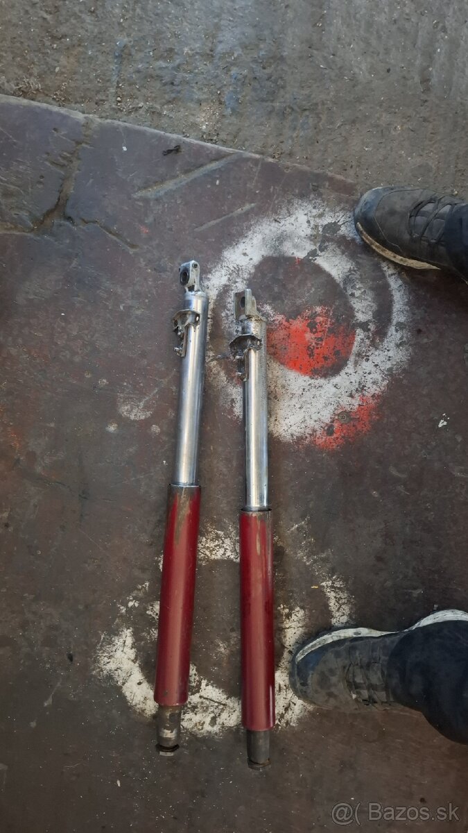 Predné tlmiče na Jawa ČZ kyvacka - 4