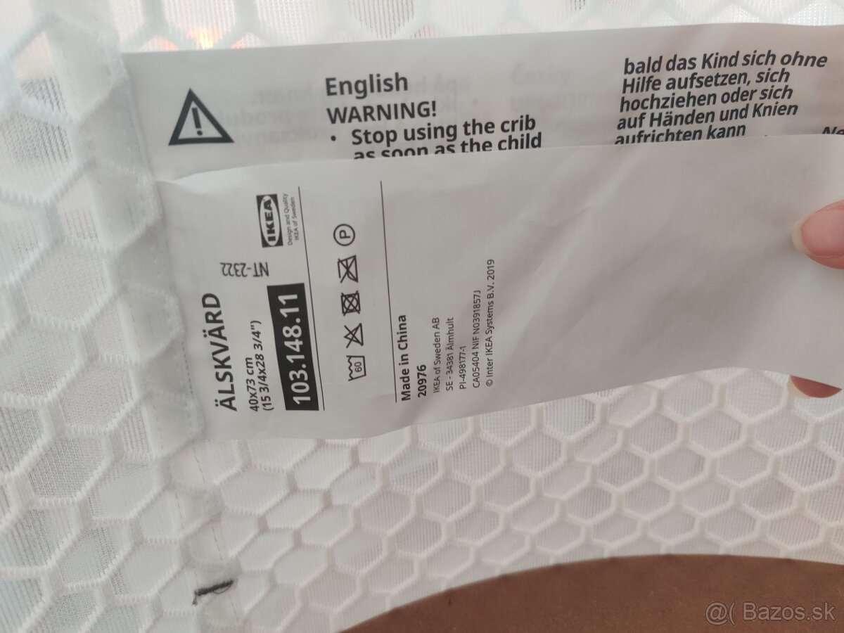 Detská postieľka Ikea Älskvärd - 4