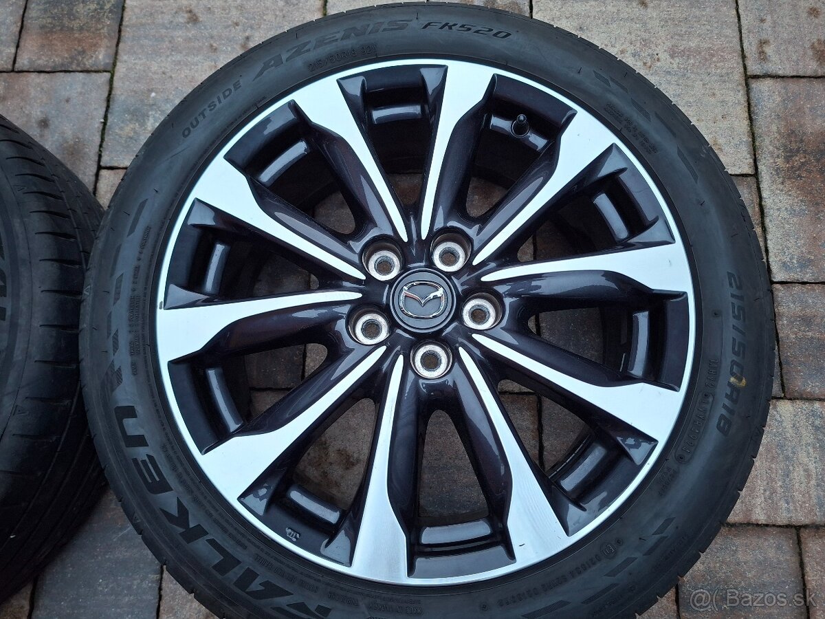 Predám hlinikové disky org.Mazda CX3--R18 - 4