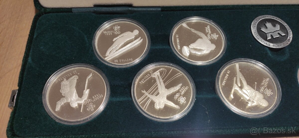 Predám 10oz strieborné mince Canada - 4