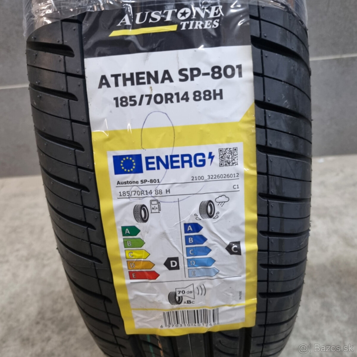 Letné pneumatiky 185/70 R14 AUSTONE - 4