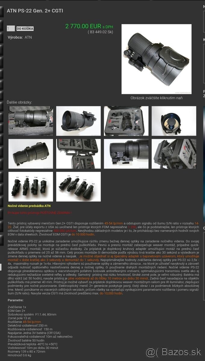 Predsádka ATN PS22 - 4