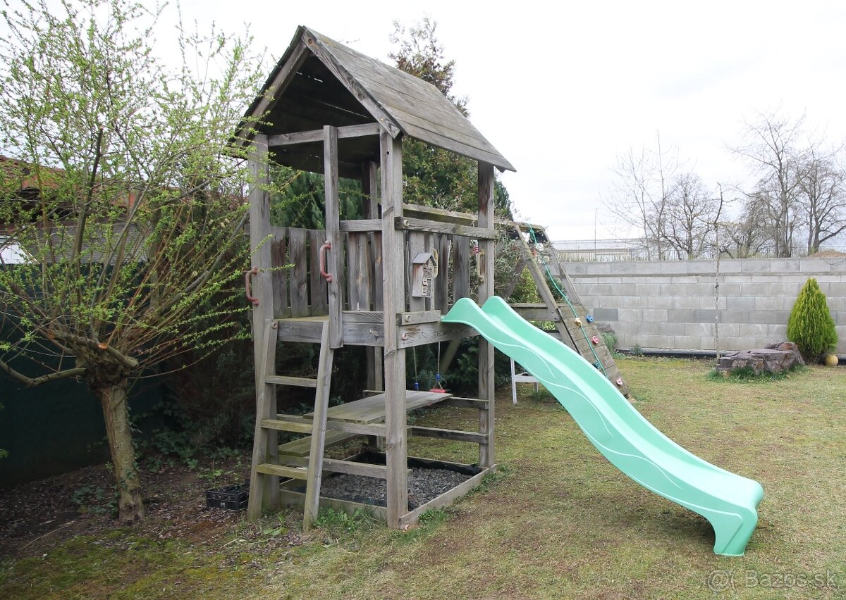 Drevené detské ihrisko - borovica - 4