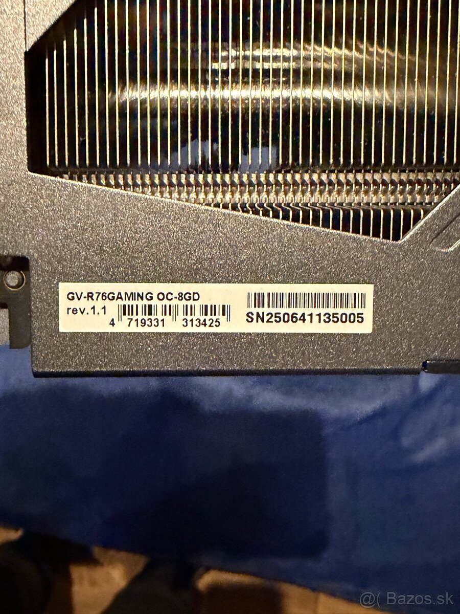 Gigabyte Radeon RX 7600 Gaming OC 8GB - 4