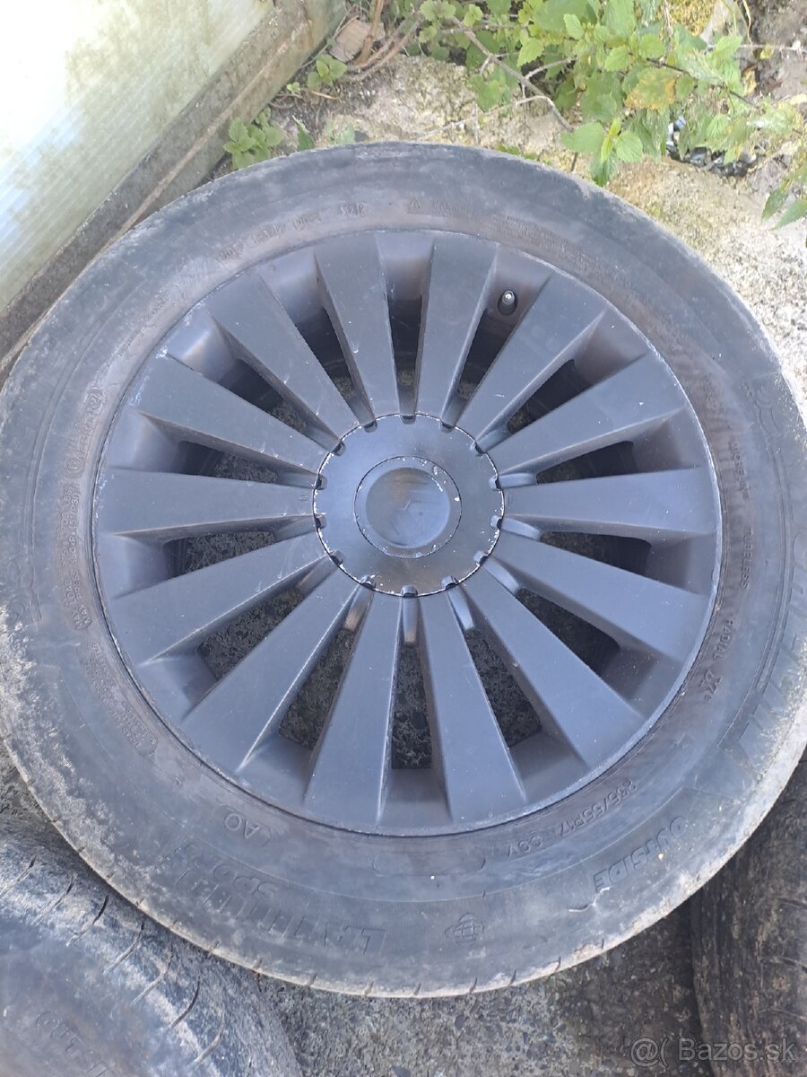 5x112 R17 VW Macau 5ks + Letné pneu - 4