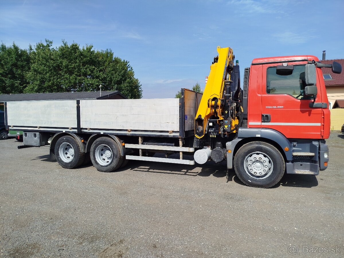 Man TGM 26.280 6x4 s HR Effer 205/4S - 4