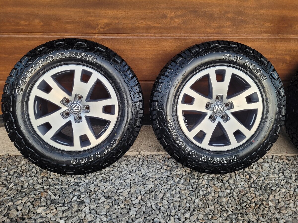Vw AMAROK disky + pneu 245/70R17