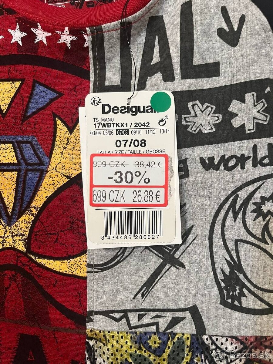 Desigual. Detské tričko. Veľkosť 7-8 rokov - 4