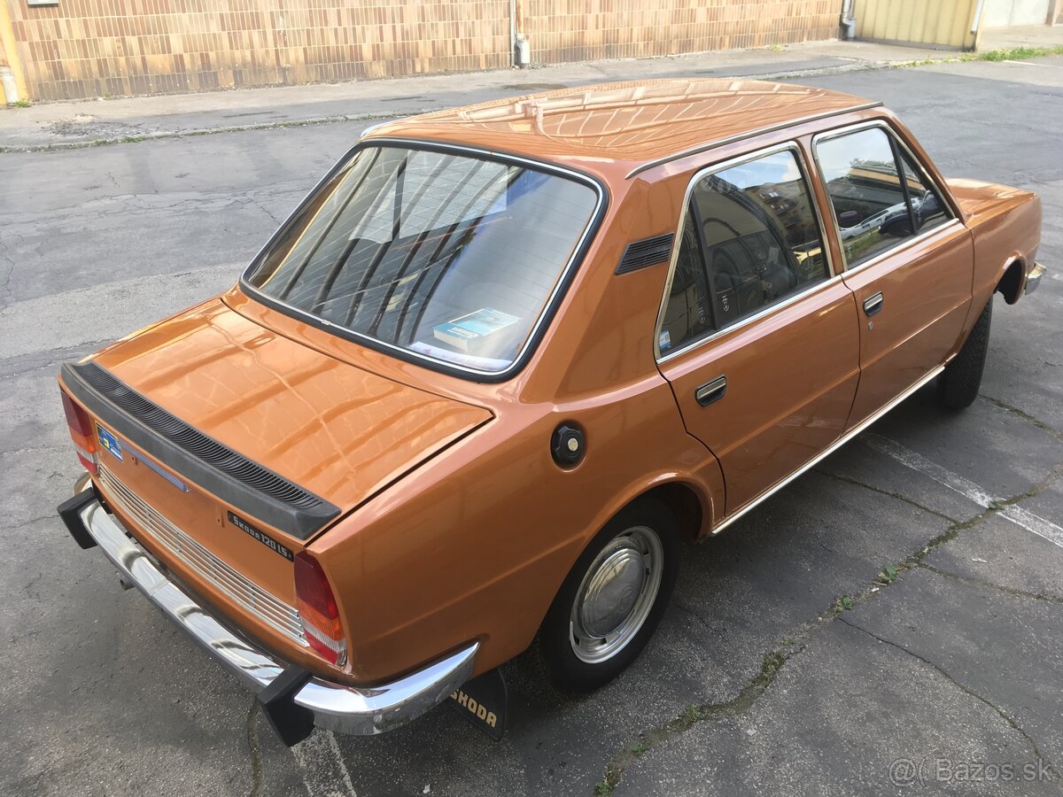 Škoda 120 LS (original 53000 km), nelakovaná - 4