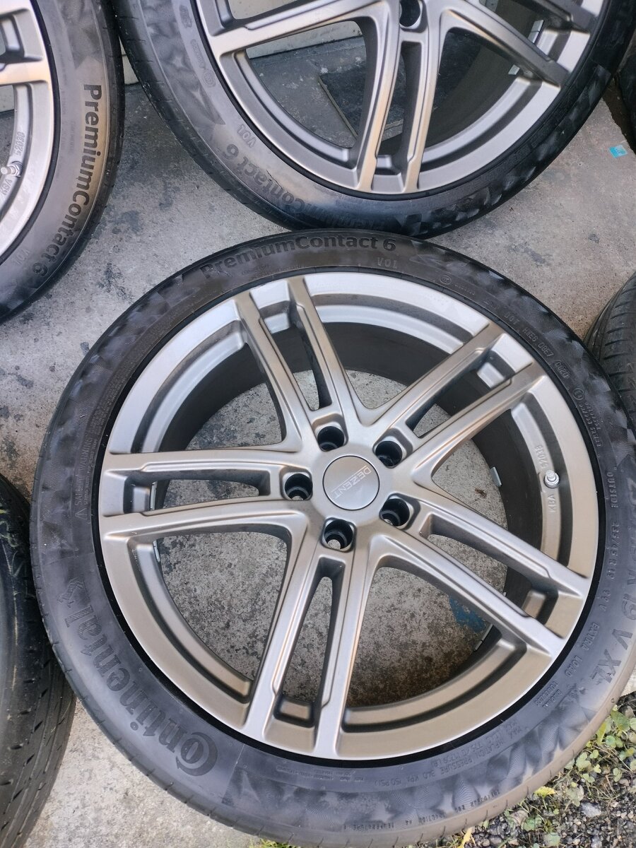 4ks alu disky 5x112 R19 + pneu - 4