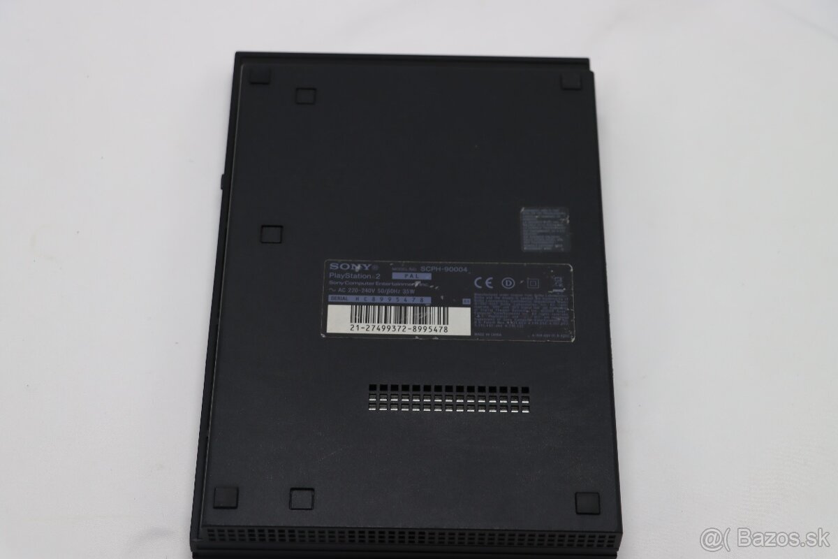 PlayStation 2 Slim SCPH-90004 + karta + ovládač - 4