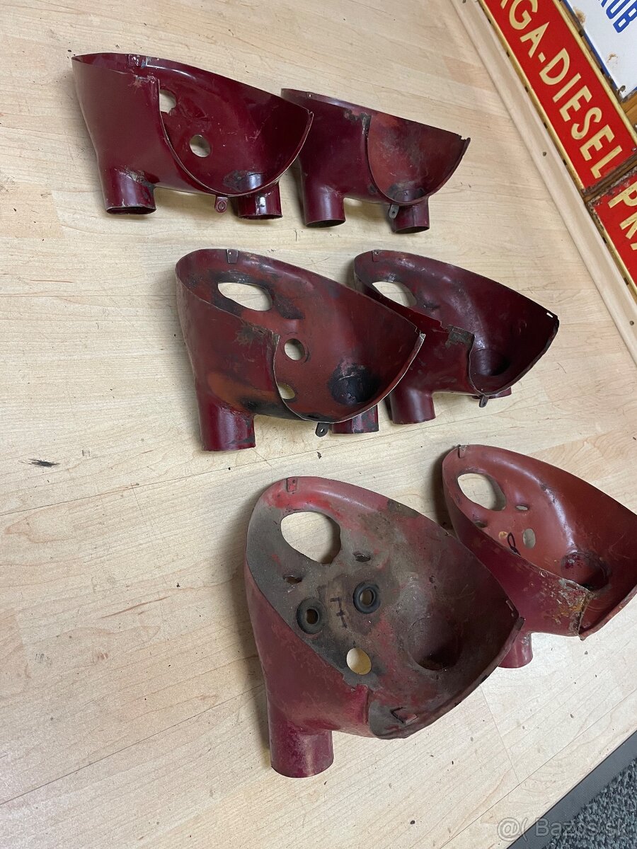 Maska svetla spodný diel Jawa 250 350 Panelka - 4