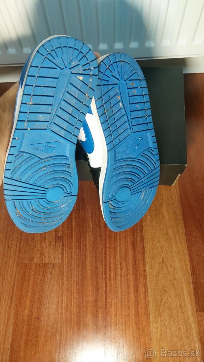 Jordan 1 Low Hyper Royal Orange Peel (č.46) - 4