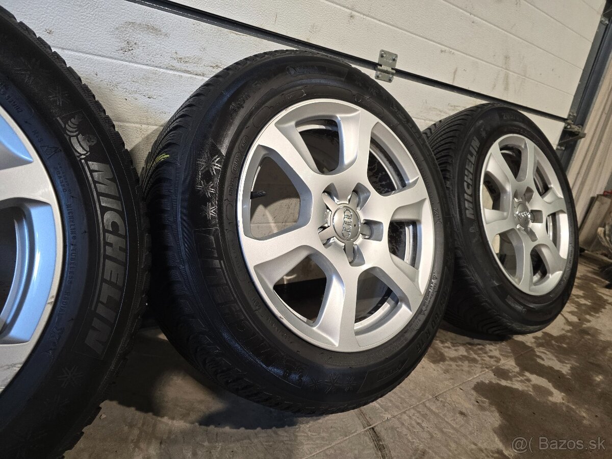 Zimná Sada AUDI A4 B8/B9 205/60 R16 Michelin - 4