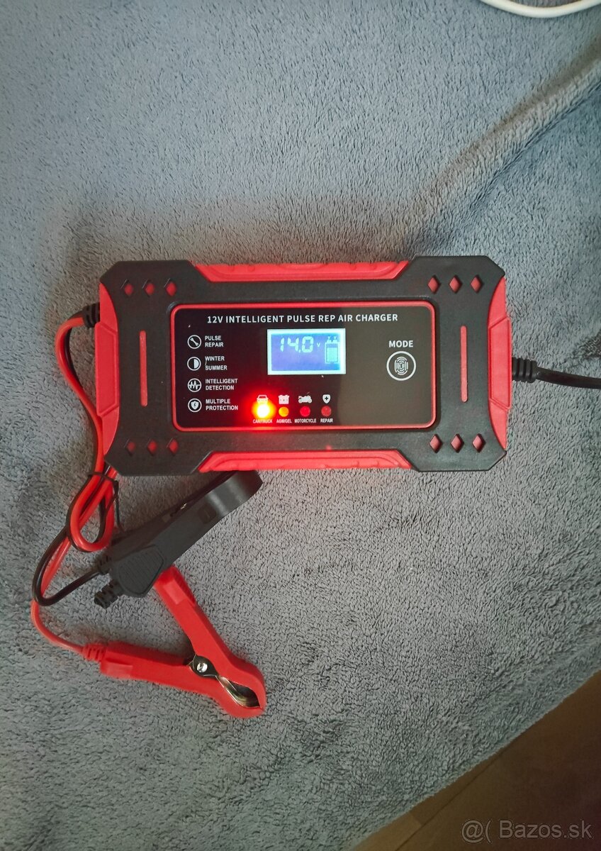 Inteligentná smart autonabijacka 12v /24v pre auto aj moto - 4