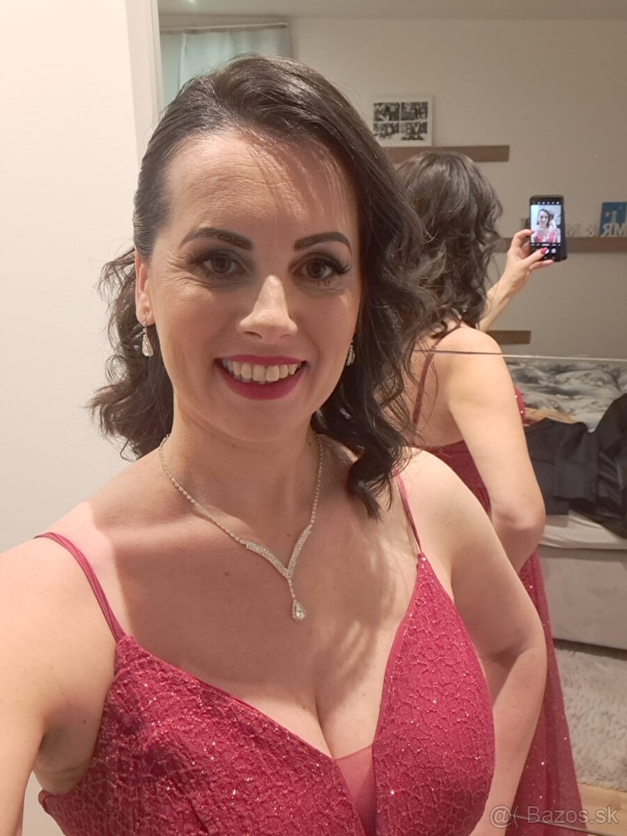 Plesove saty belkost 38 - 4