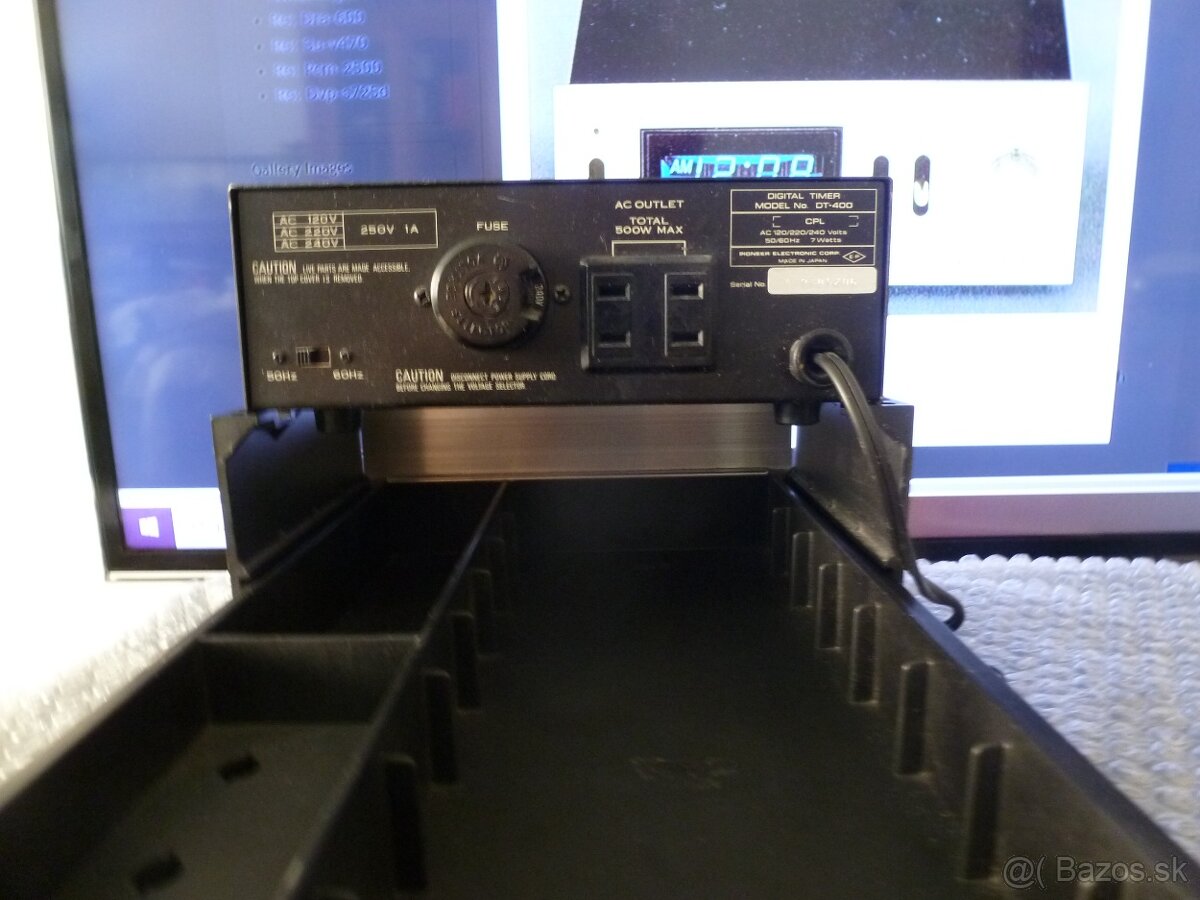 Pioneer Timer DT-400, Audio Parts Box - 4