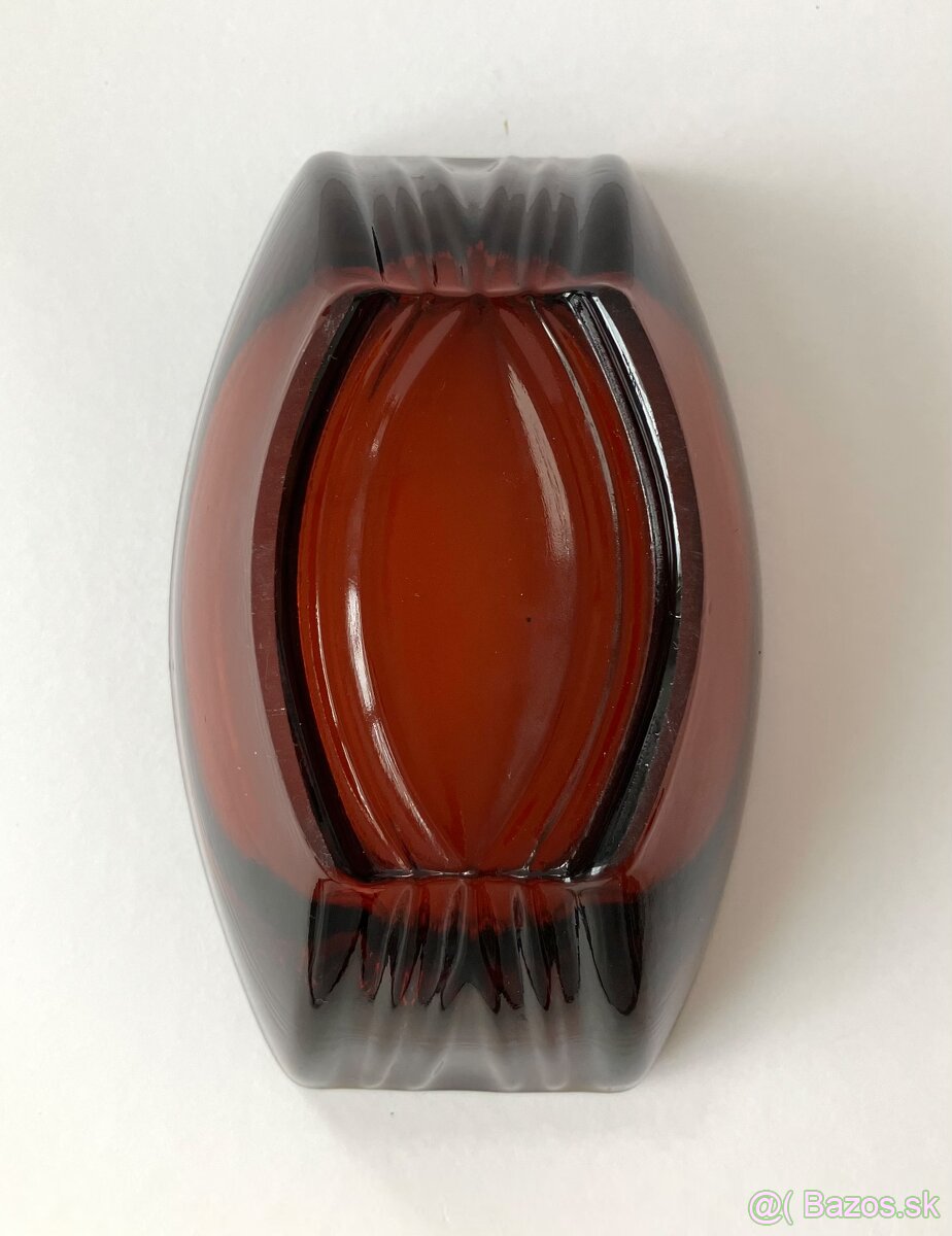 hutné sklo - popolník - 4