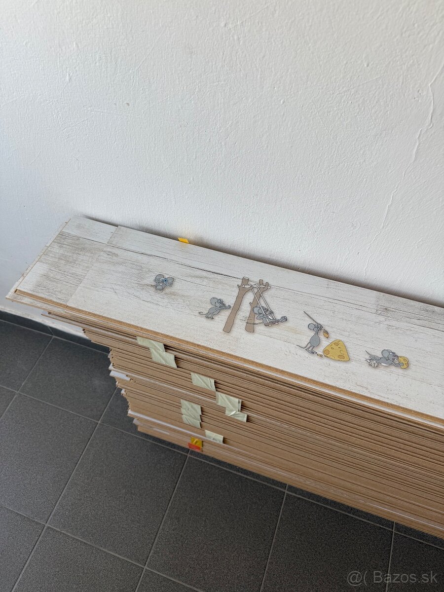 Laminátová podlaha parkety - 4